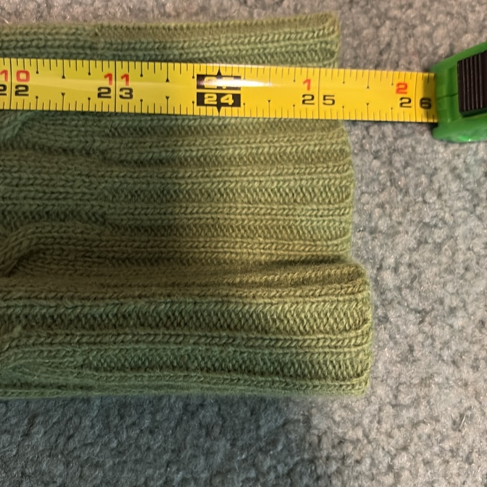 J.CREW Green Cable Knit Sweater - Picture 6 of 6